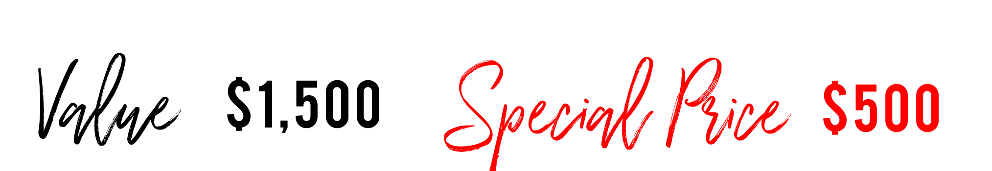 special price